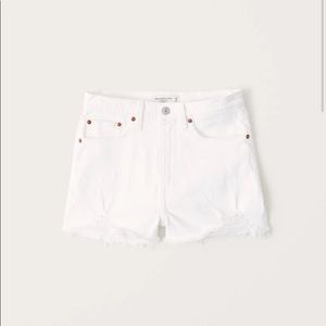 Abercrombie Ultra High Rise Mom Short